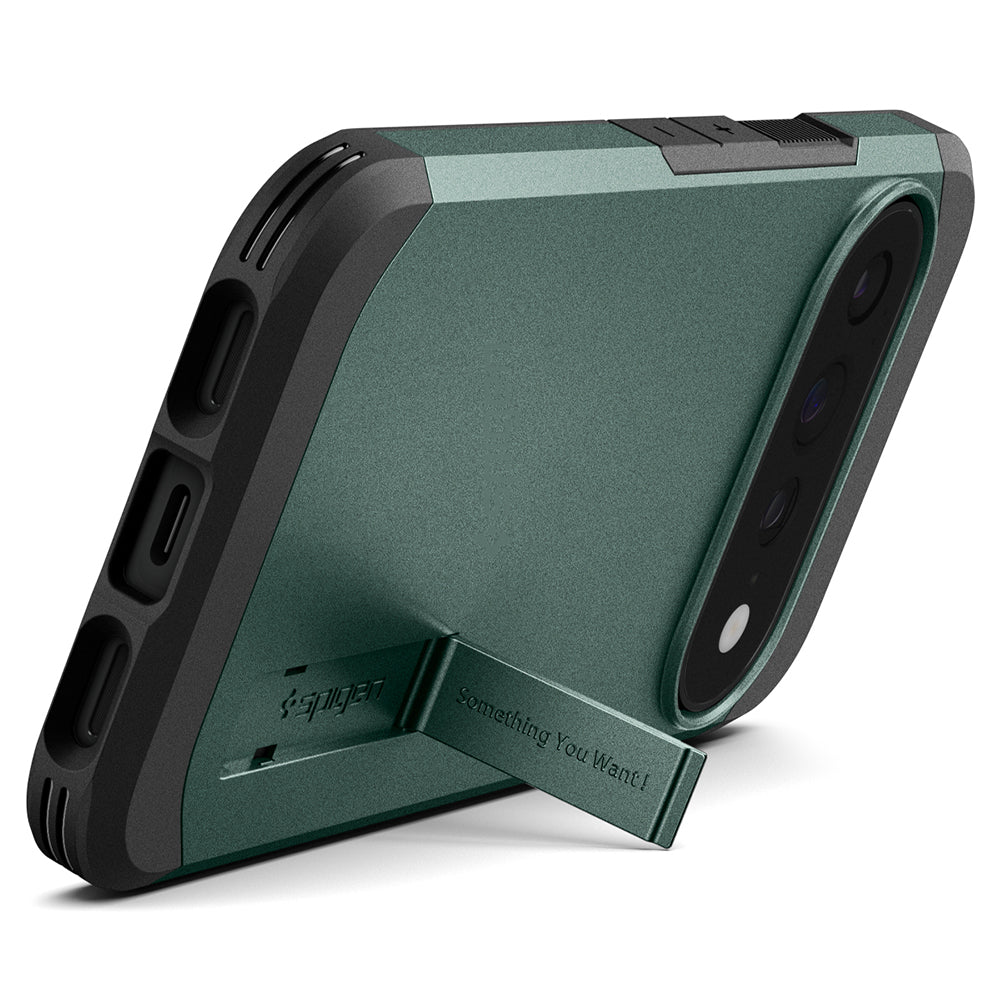 MagSafe Case for Google Pixel 11 Pro XL, Spigen, Tough Armor, Green ACS11864
