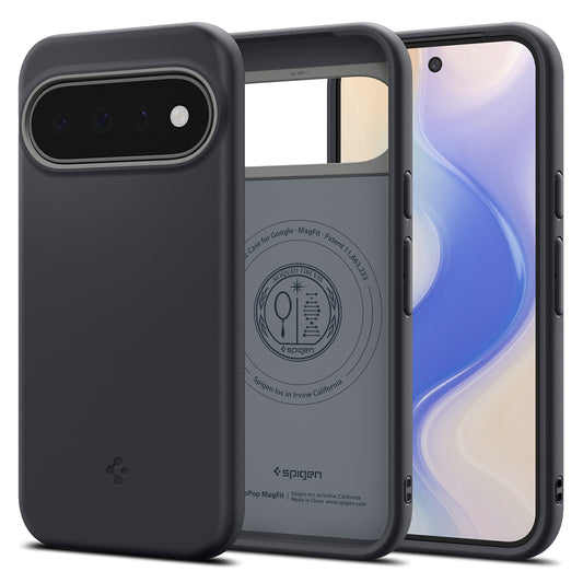 Etui MagSafe do Google Pixel 11, Spigen, Caseology Nano Pop, czarne ACS11445