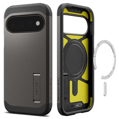 Etui MagSafe do Google Pixel 11, Spigen, Tough Armor, Szary ACS11855