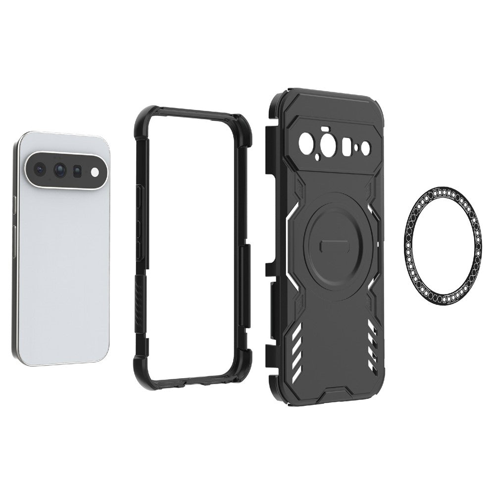 Etui MagSafe do Google Pixel 11, Techsuit, ArmorMag, czarne