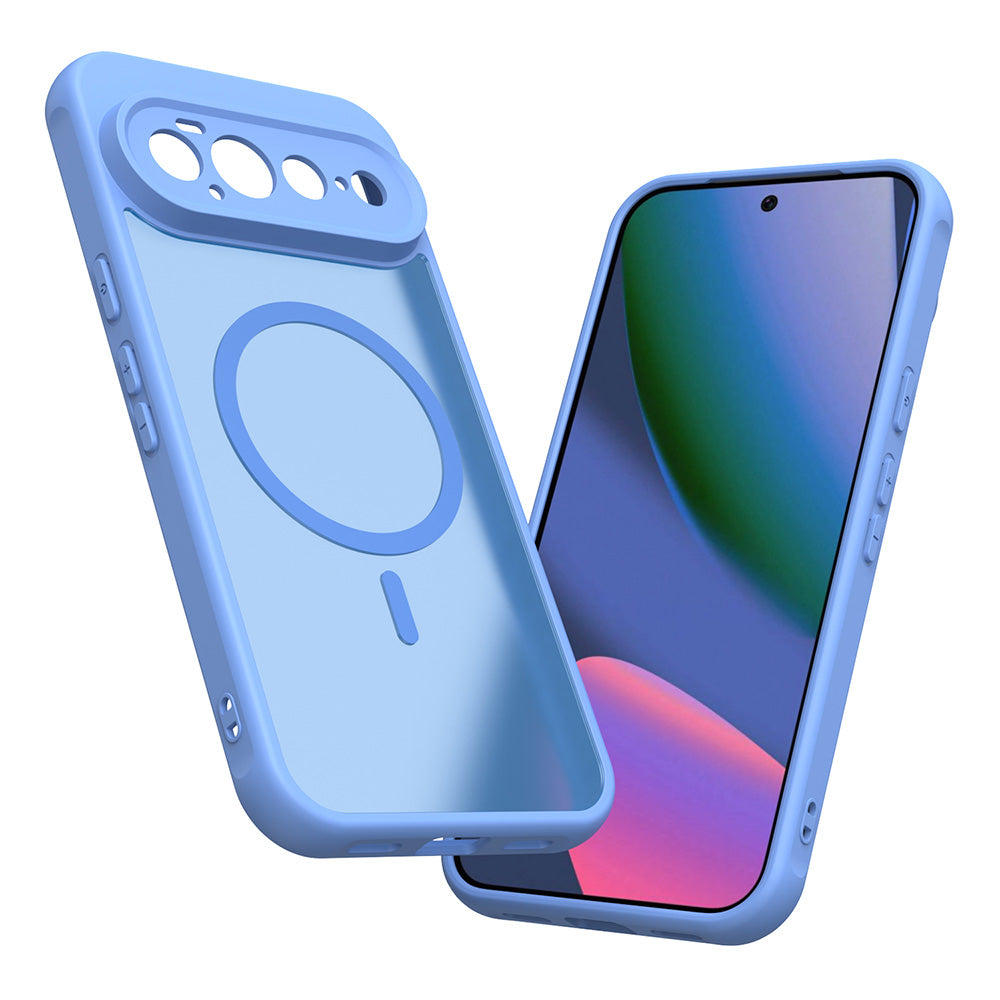 MagSafe Case for Google Pixel 11, Techsuit, HaloFrost II, Blue