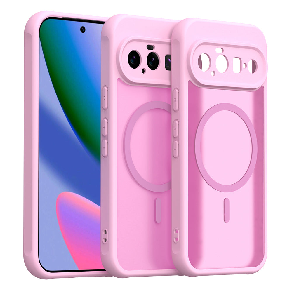 MagSafe Case for Google Pixel 11, Techsuit, HaloFrost II, Pink