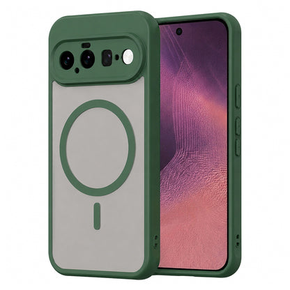 MagSafe Case for Google Pixel 11, Techsuit, HaloFrost II, Green