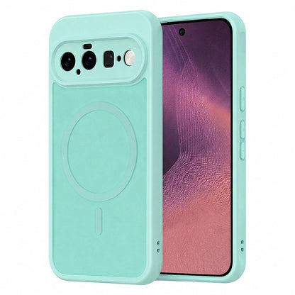MagSafe Case for Google Pixel 11, Techsuit, HaloFrost II, Light Green