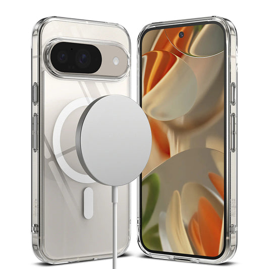 Etui MagSafe na Google Pixel 9 / 9 Pro, Ringke, Fusion, Przezroczyste