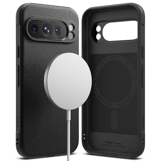 Etui MagSafe do Google Pixel 9 Pro, Ringke, Onyx, Czarna