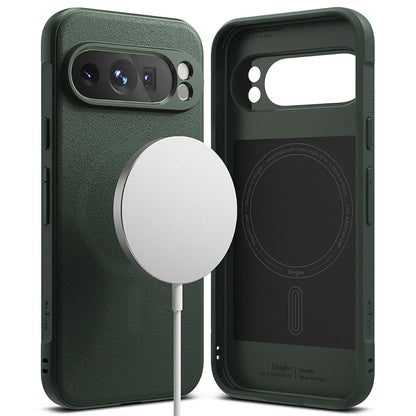 MagSafe Case for Google Pixel 9 Pro, Ringke, Onyx, Dark Green