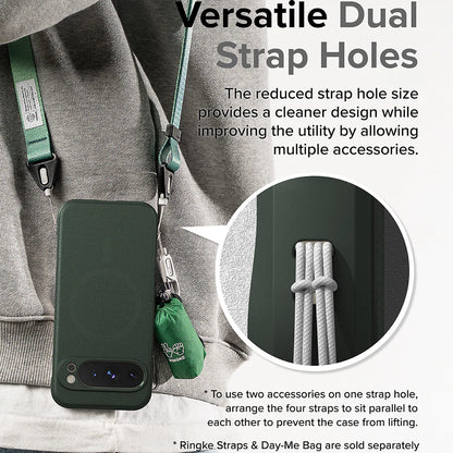 MagSafe Case for Google Pixel 9 Pro, Ringke, Onyx, Dark Green