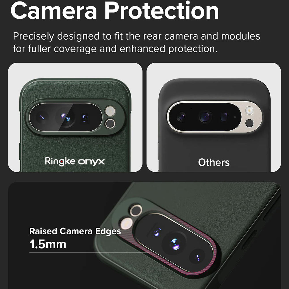 MagSafe Case for Google Pixel 9 Pro, Ringke, Onyx, Dark Green