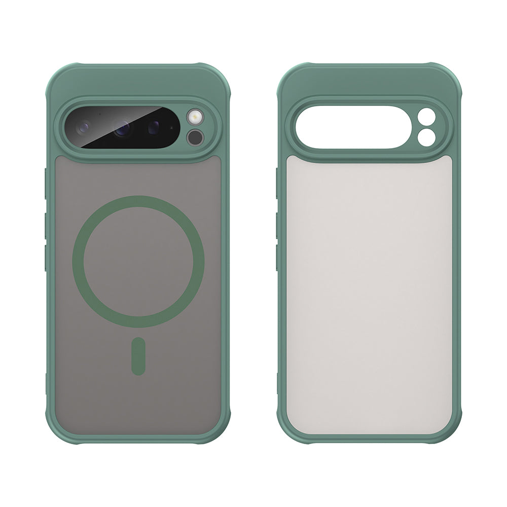 Etui MagSafe do Google Pixel 9 Pro, Techsuit, HaloFrost II, Zielony