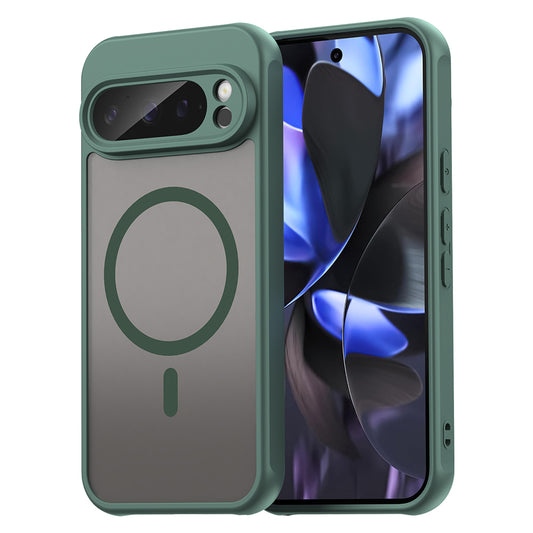 Etui MagSafe do Google Pixel 9 Pro, Techsuit, HaloFrost II, Zielony