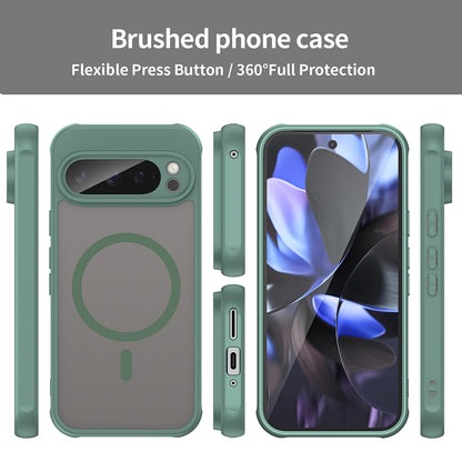Etui MagSafe do Google Pixel 9 Pro, Techsuit, HaloFrost II, Zielony