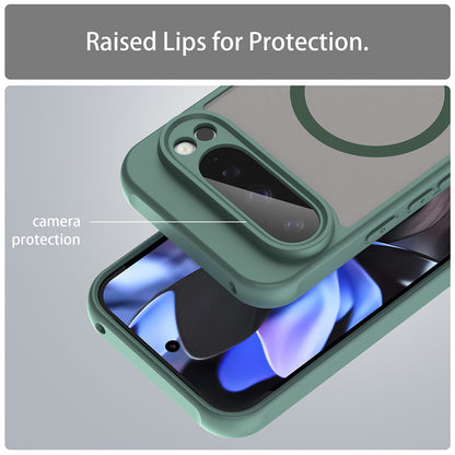 Etui MagSafe do Google Pixel 9 Pro, Techsuit, HaloFrost II, Zielony