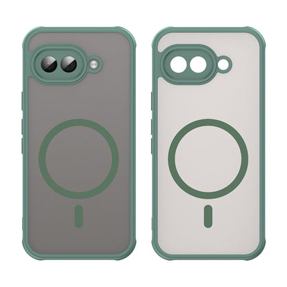 MagSafe Case for Google Pixel 9a, Techsuit, HaloFrost II, Green