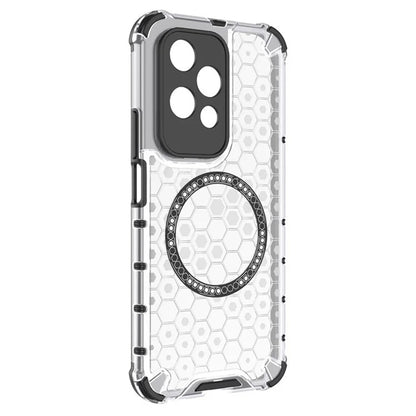 Etui MagSafe do Honor 200 Lite, Techsuit, HoneyComb Shield, Białe