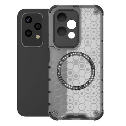 Etui MagSafe do Honor 200 Lite, Techsuit, HoneyComb Shield, czarne