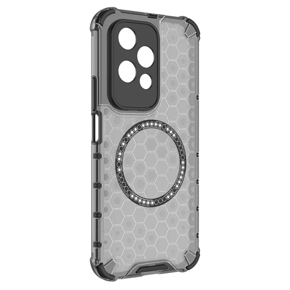 Etui MagSafe do Honor 200 Lite, Techsuit, HoneyComb Shield, czarne