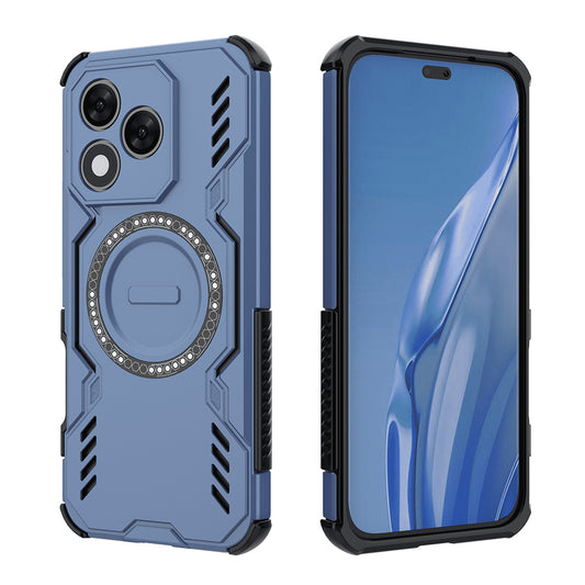 Etui MagSafe do Honor 400 Lite, Techsuit, ArmorMag, Niebieskie