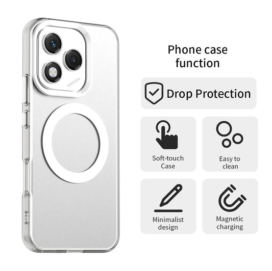 Etui MagSafe do Honor 400 Lite, Techsuit, CandyCase, Białe