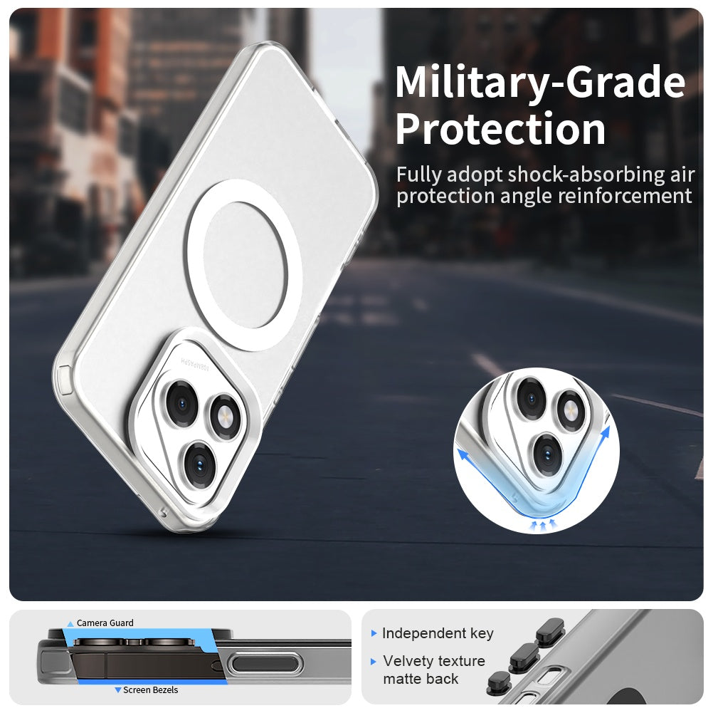 Etui MagSafe do Honor 400 Lite, Techsuit, CandyCase, Białe