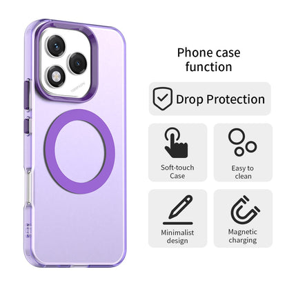 Etui MagSafe do Honor 400 Lite, Techsuit, CandyCase, Fioletowy