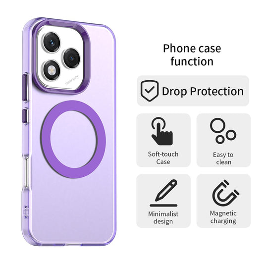 Etui MagSafe do Honor 400 Lite, Techsuit, CandyCase, Fioletowy
