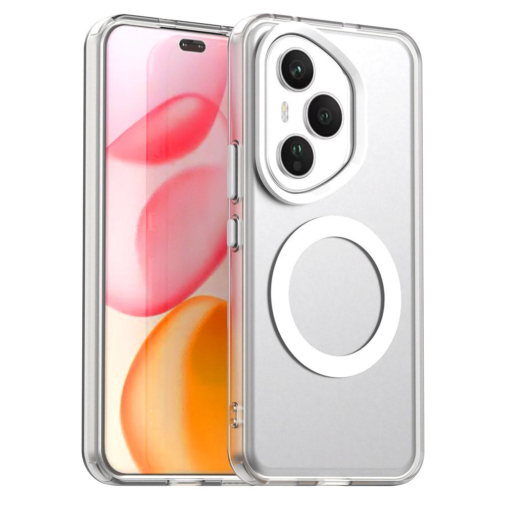 Etui MagSafe do Honor 400 Pro, Techsuit, CandyCase, Białe