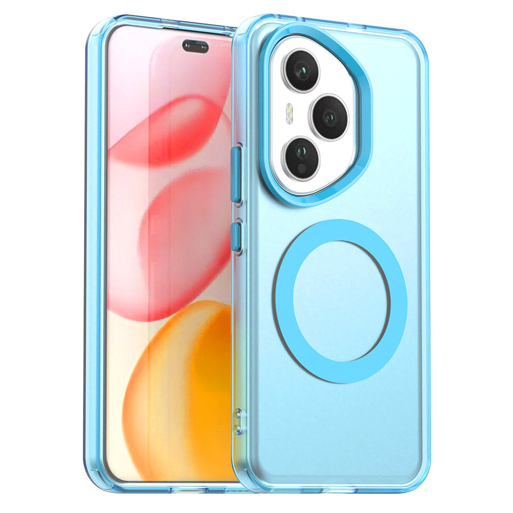 Etui MagSafe do Honor 400 Pro, Techsuit, CandyCase, Niebieskie
