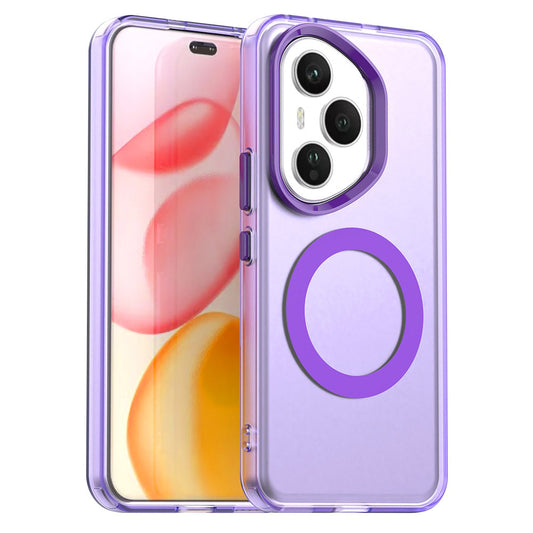 Etui MagSafe na Honor 400 Pro, Techsuit, CandyCase, Fioletowy