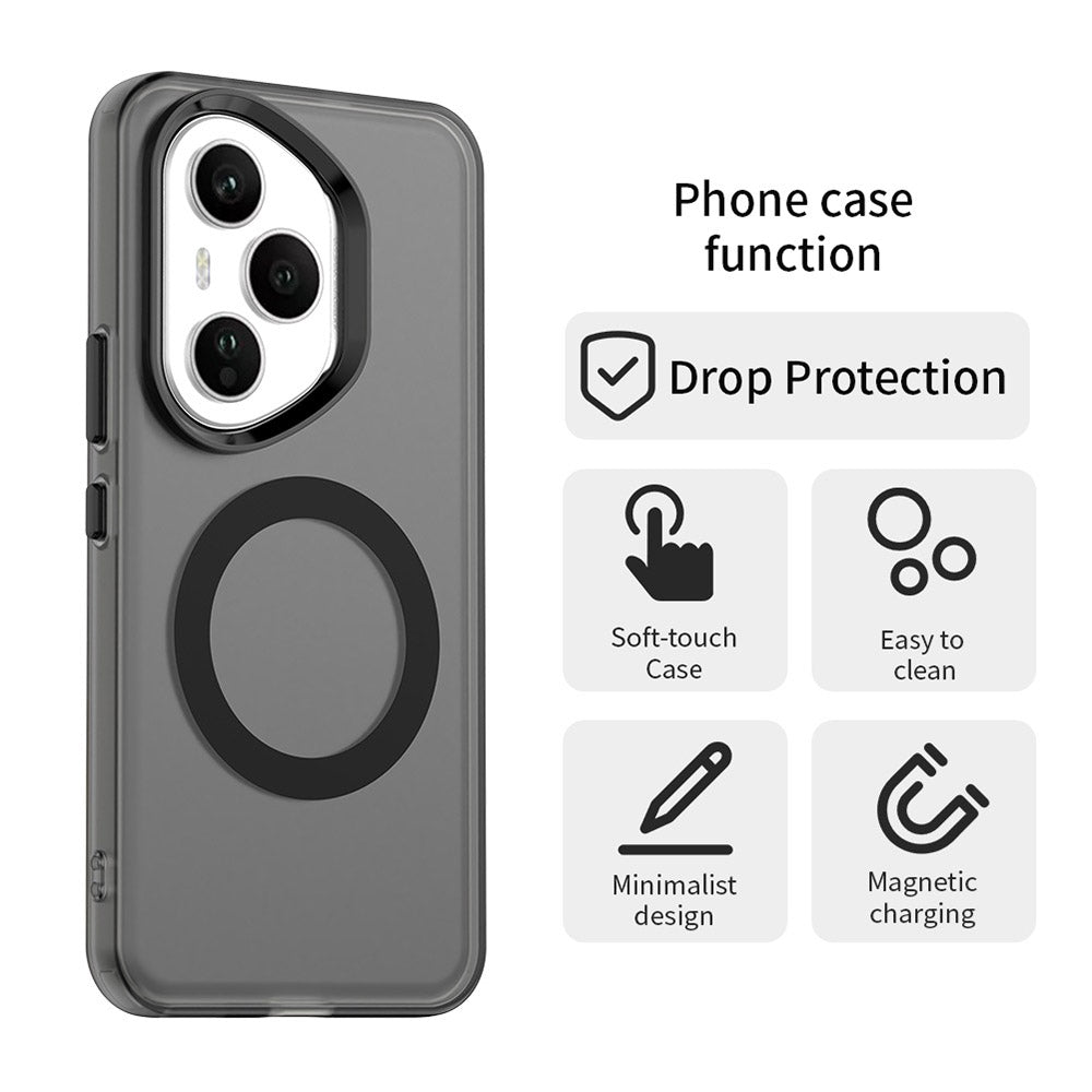 Etui MagSafe do Honor 400 Pro, Techsuit, CandyCase, czarne