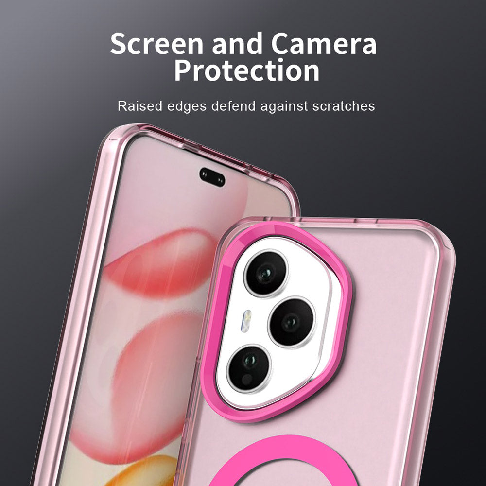 Etui MagSafe do Honor 400 Pro, Techsuit, CandyCase, Różowe