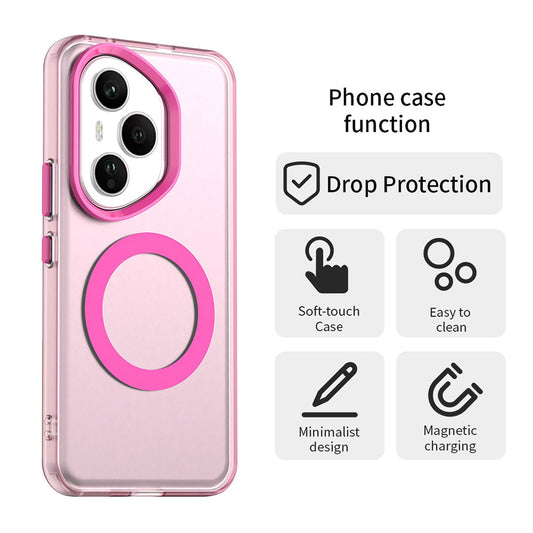 Etui MagSafe do Honor 400 Pro, Techsuit, CandyCase, Różowe