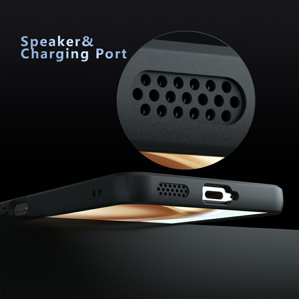 Etui MagSafe dla Honor 400 Smart 4G / X7d 4G / 400 Smart 5G, Techsuit, PureFrost, Czarne Satynowe