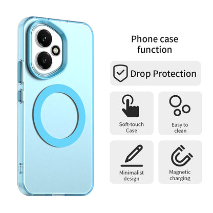 Etui MagSafe do Honor 400, Techsuit, CandyCase, Niebieskie