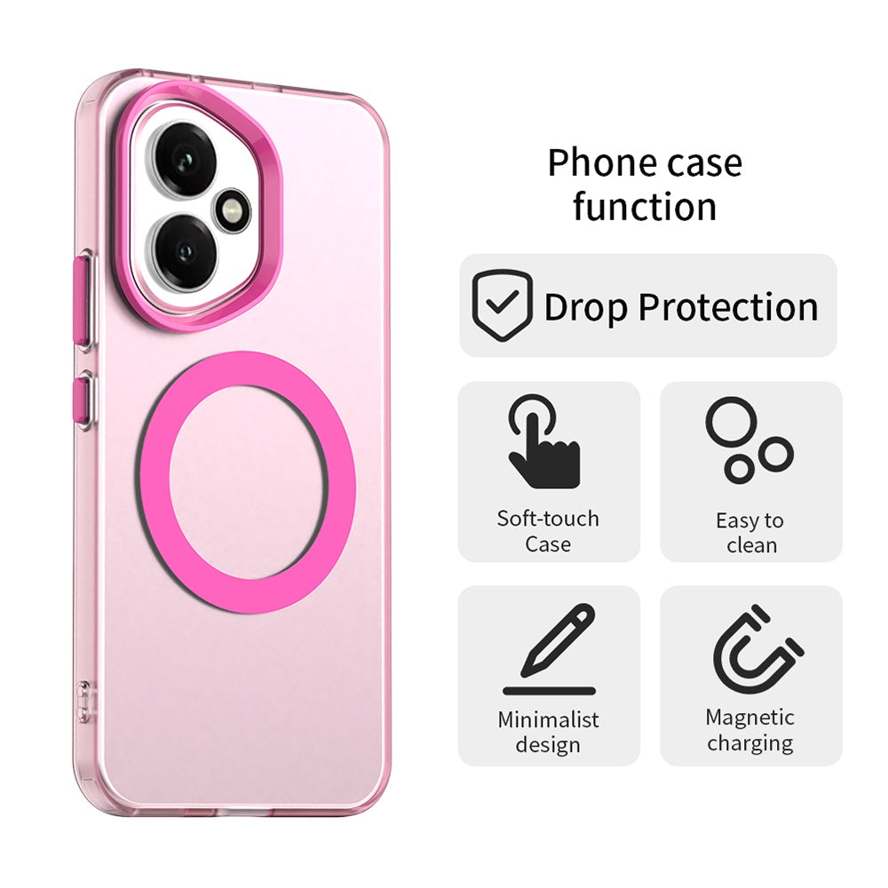 Etui MagSafe do Honor 400, Techsuit, CandyCase, Różowe