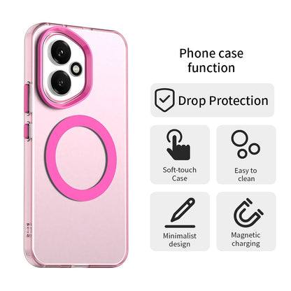 Etui MagSafe do Honor 400, Techsuit, CandyCase, Różowe