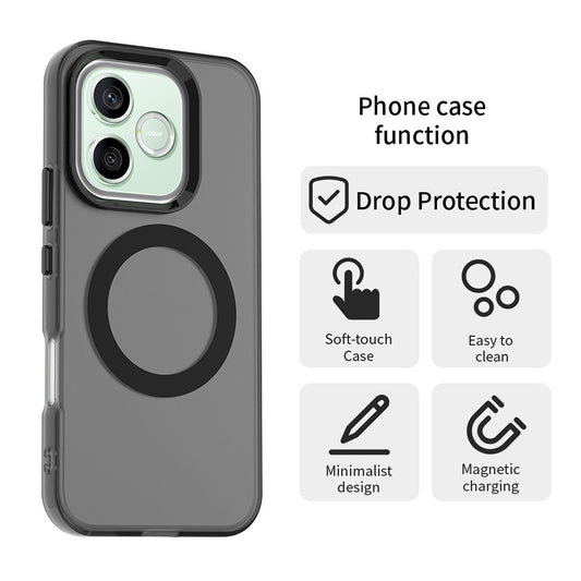 Etui MagSafe do Honor 600 Lite, Techsuit, CandyCase, czarne