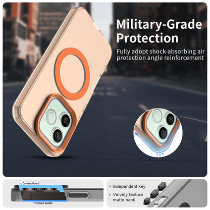 Etui MagSafe do Honor 600 Lite, Techsuit, CandyCase, Pomarańczowe