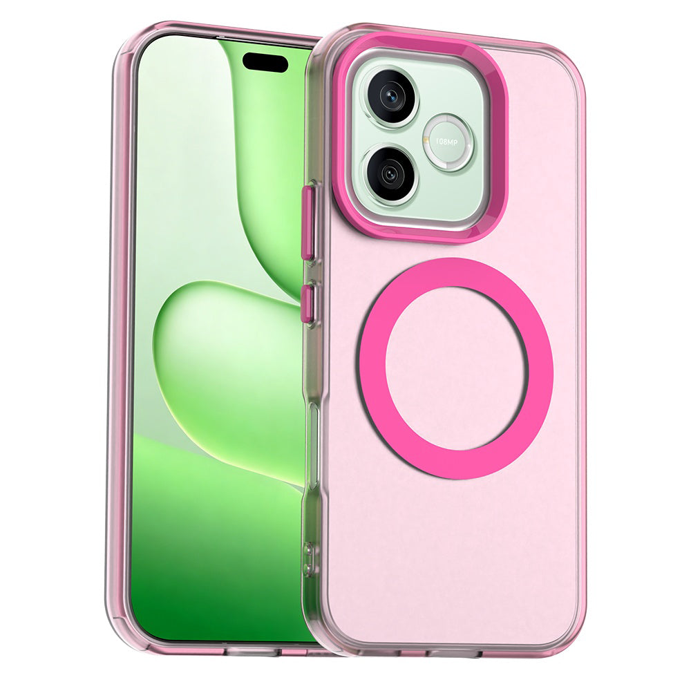 Etui MagSafe do Honor 600 Lite, Techsuit, CandyCase, Różowe