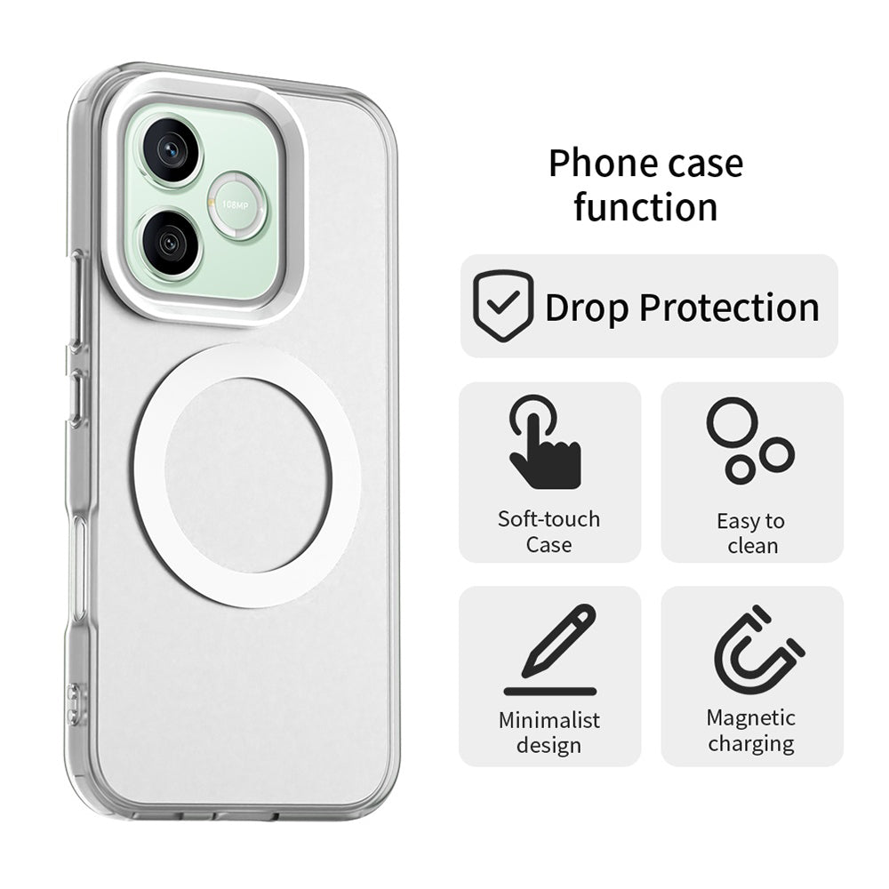 Etui MagSafe do Honor 600 Pro / 600, Techsuit, CandyCase, Białe