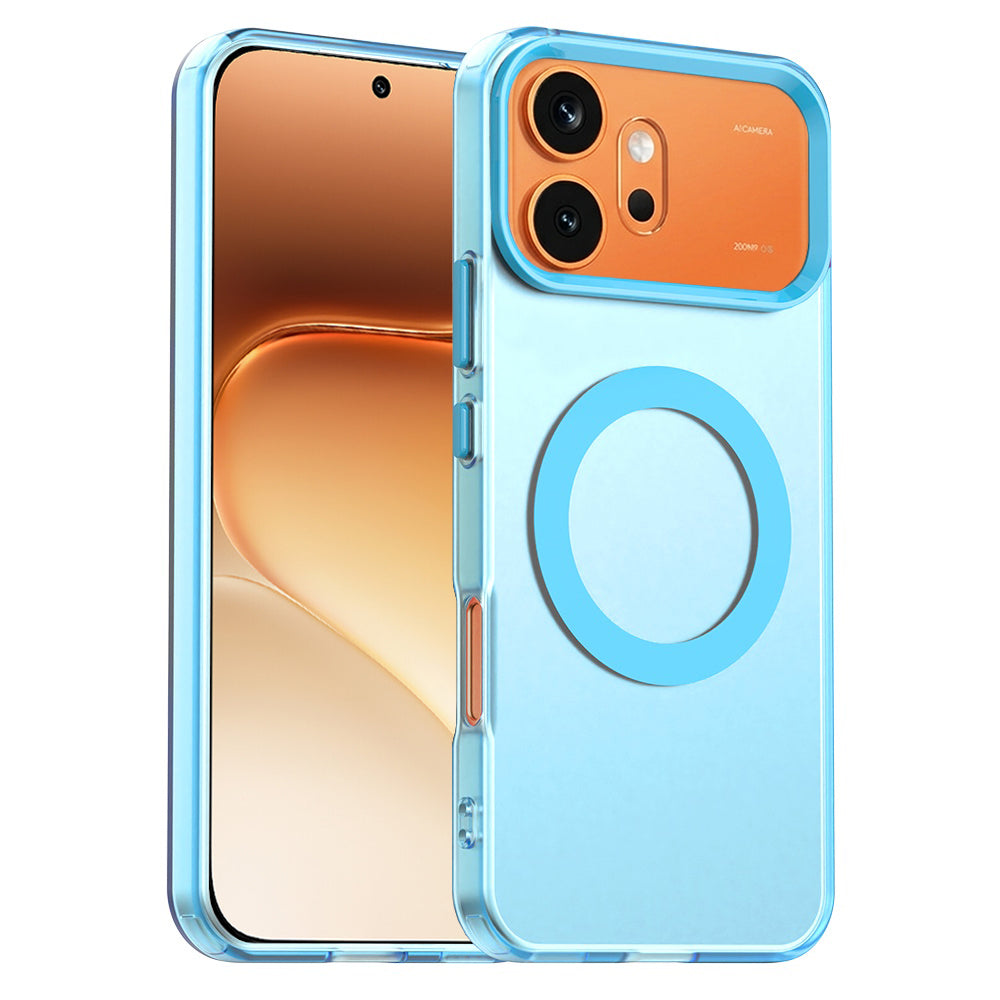 Etui MagSafe do Honor 600 Pro / 600, Techsuit, CandyCase, Niebieskie