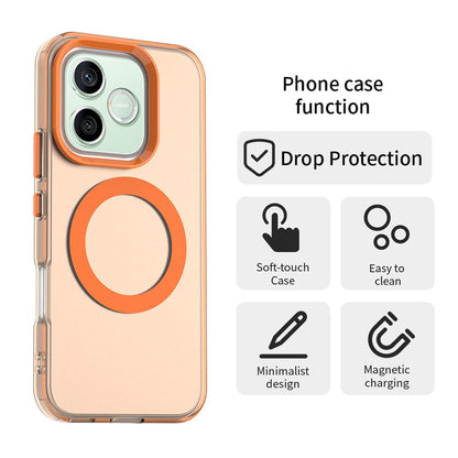 Etui MagSafe do Honor 600 Pro / 600, Techsuit, CandyCase, Pomarańczowy