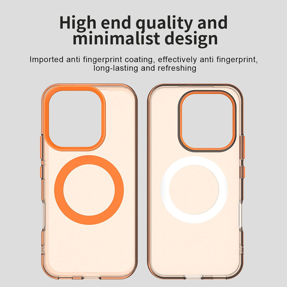 Etui MagSafe do Honor 600 Pro / 600, Techsuit, CandyCase, Pomarańczowy