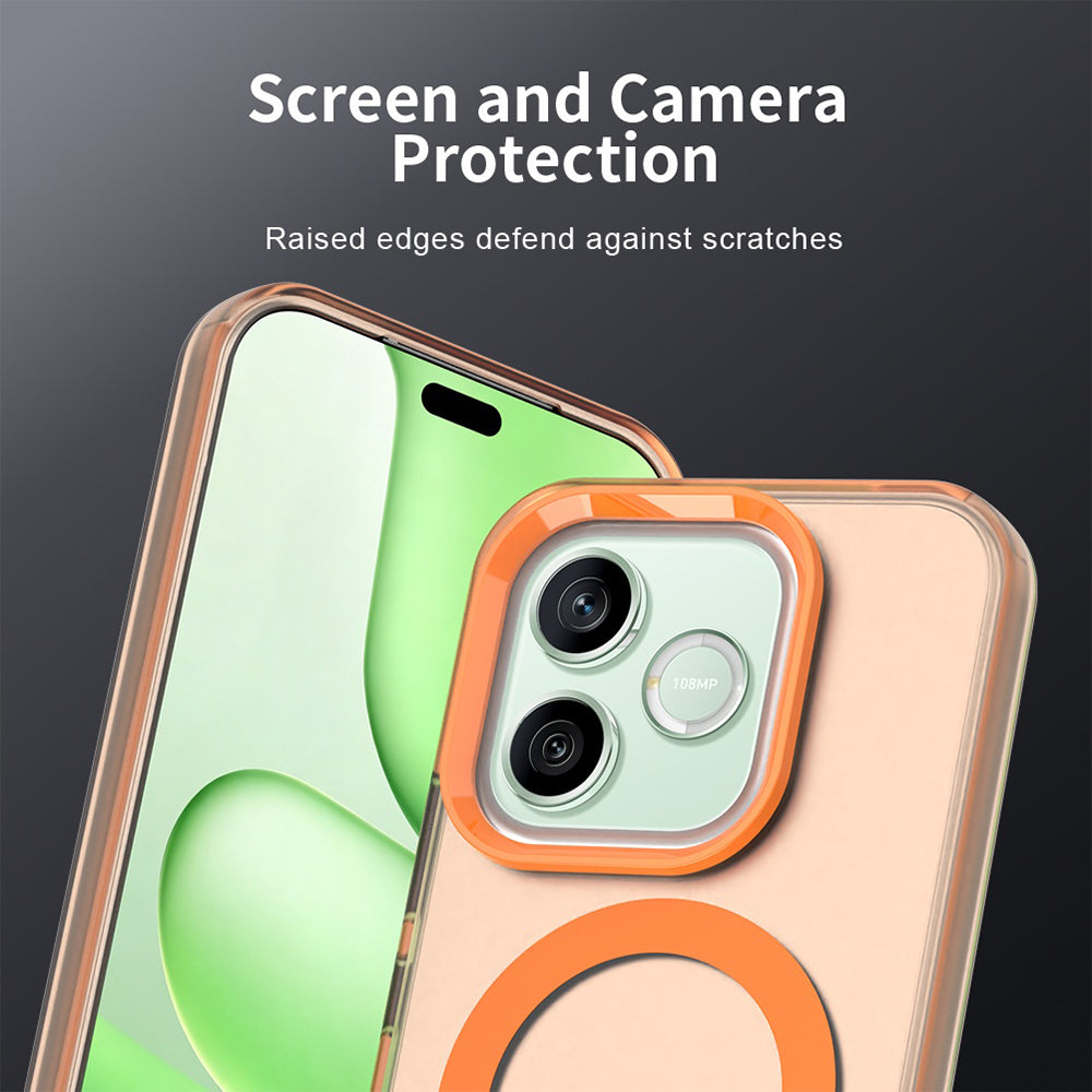 Etui MagSafe do Honor 600 Pro / 600, Techsuit, CandyCase, Pomarańczowy