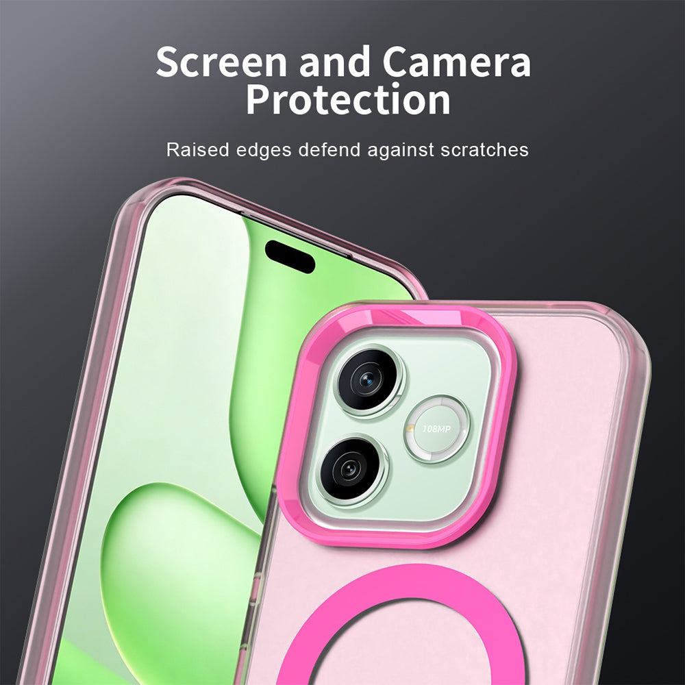 Etui MagSafe do Honor 600 Pro / 600, Techsuit, CandyCase, Różowe