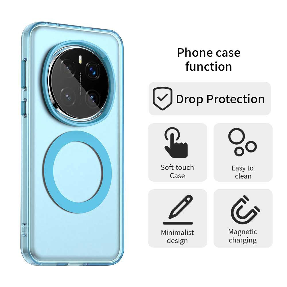 MagSafe Case for Honor Magic7 Pro, Techsuit, CandyCase, Blue