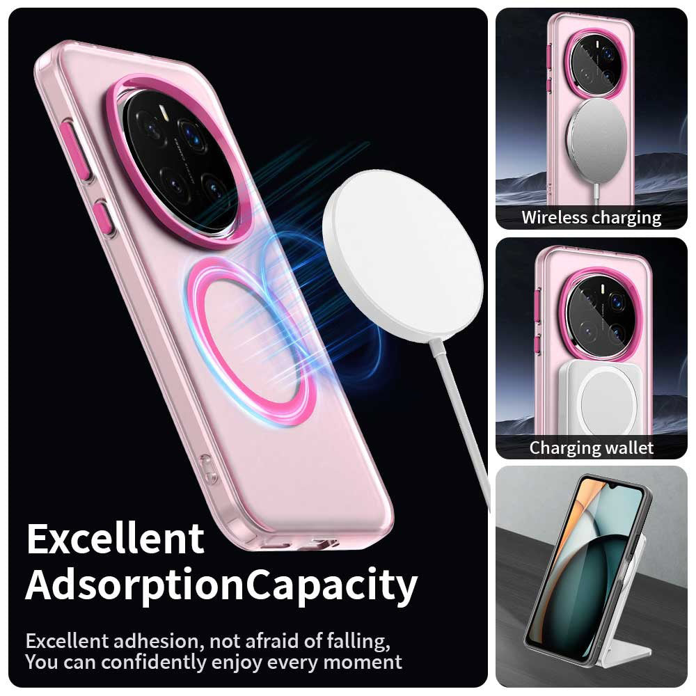 MagSafe Case for Honor Magic7 Pro, Techsuit, CandyCase, Pink