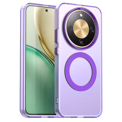 Etui MagSafe dla Honor Magic8 Lite, Techsuit, CandyCase, Fioletowy