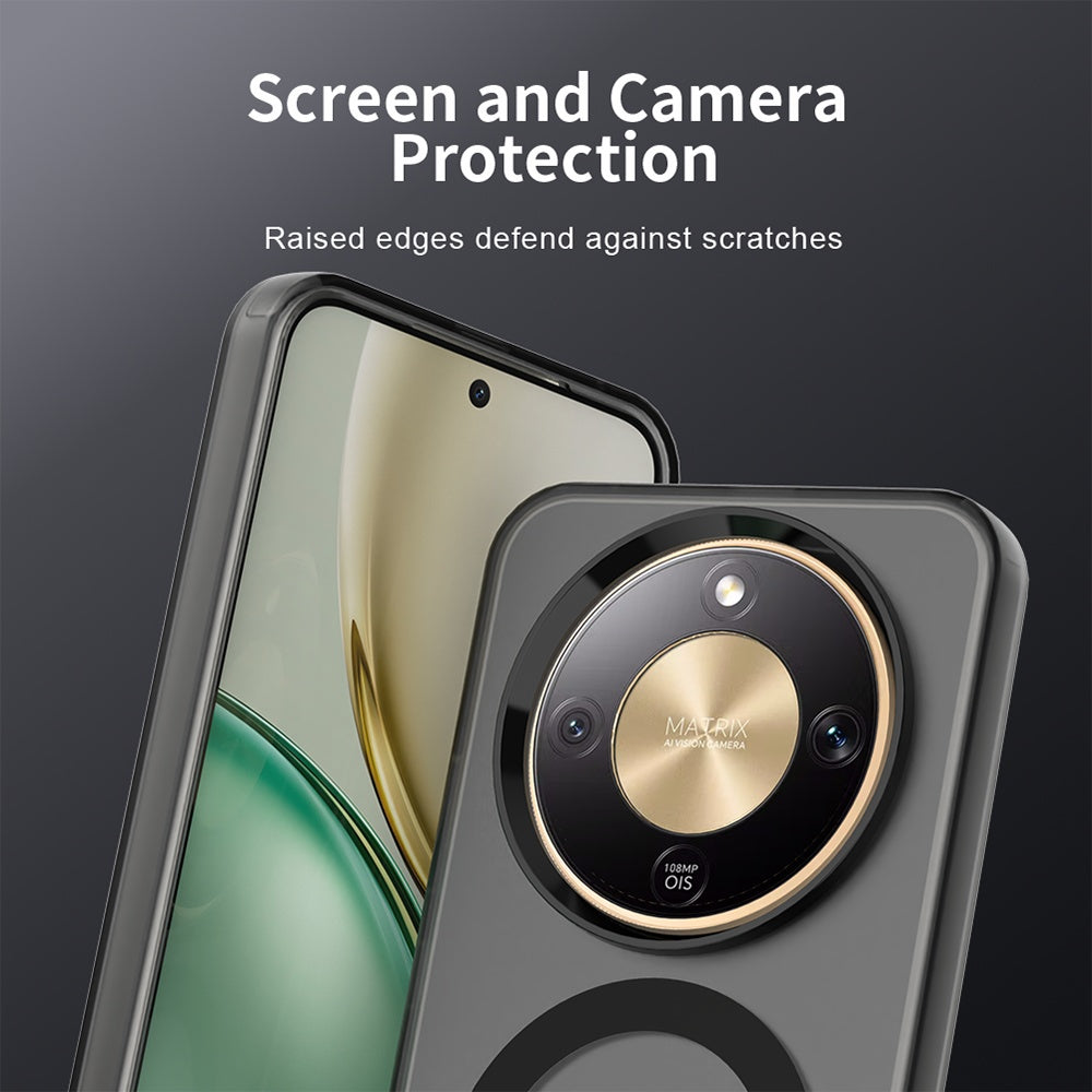 Etui MagSafe dla Honor Magic8 Lite, Techsuit, CandyCase, Czarny