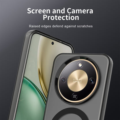 Etui MagSafe dla Honor Magic8 Lite, Techsuit, CandyCase, Czarny